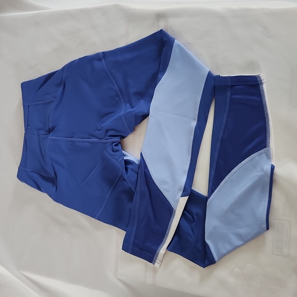 Gymshark Women's Leggings Sky Blues Assorted Sizes Athleisure Wear - Picture 5 of 7